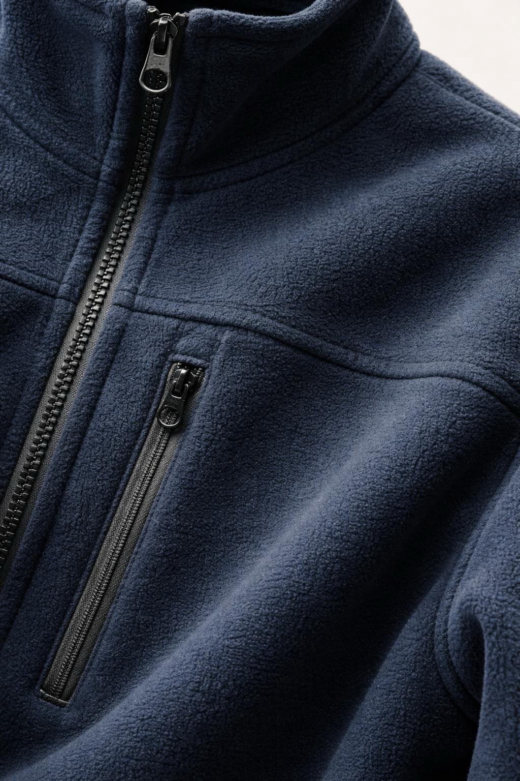 Lacivert Polar Mont - Görsel 7